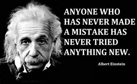 About Making Mistakes A. Einstein